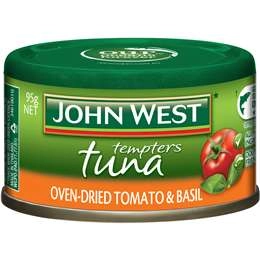 John West Oven Dried Tomato & Basil Tuna Tempters 95g