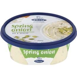 Chris' Dips Spring Onion  200g