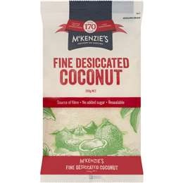 Mckenzie's Coconut Fine Desiccated 250g