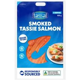 Tassal Premium Tasmanian Smoked Salmon Slices 100g