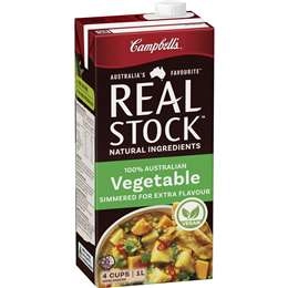 Campbell's Real Stock Vegetable Liquid Stock 1l