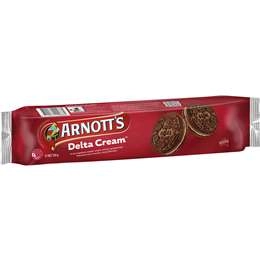 Arnott's Delta Cream Biscuits 250g