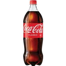 Coca - Cola Classic  Soft Drink Bottle  1.25l