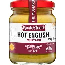 Masterfoods Hot English Mustard 175g