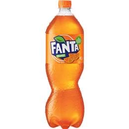 Fanta Orange Soft Drink Bottle 1.25l