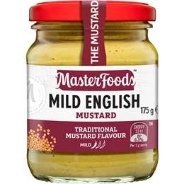 Masterfoods Mild English Mustard 175g