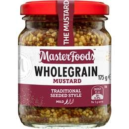 Masterfoods Wholegrain Mustard 175g