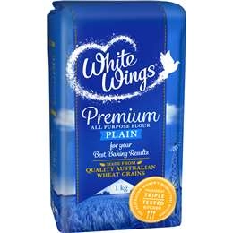 White Wings Plain Flour  1kg