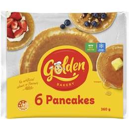 Golden Pancakes  6 Pack 360g