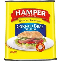 Hamper Corned Beef Original Canned Meat 340g