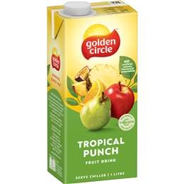 Golden Circle Drinks Tropical Punch Fruit Drink 1l