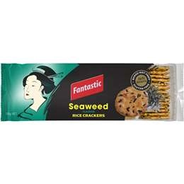 Fantastic Rice Crackers Seaweed 100g