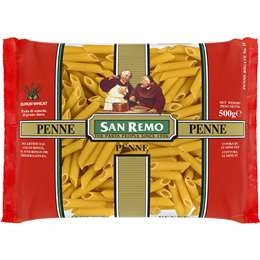 San Remo Penne Pasta No 18 500g