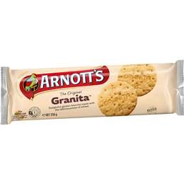 Arnott's Granita Plain Biscuits 250g