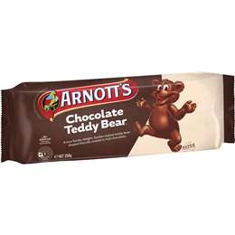 Arnott's Chocolate Teddy Bear Biscuits 200g