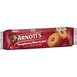 Arnott's Raspberry Shortcake Biscuits 250g