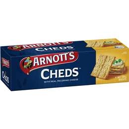 Arnott's Cheds Cheese Crackers 250g