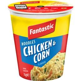 Fantastic Chicken & Corn Noodle Cup 70g