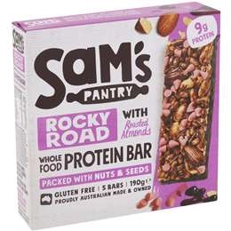 Sam's Pantry Rocky Road Protein Bar  5 Pack