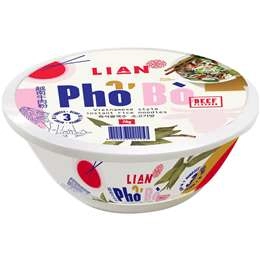 Lian Vietnamese Pho Rice Noodle Beef 70g