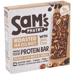 Sam's Pantry Roasted Hazelnut Protein Bar  5 Pack