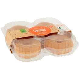 Woolworths Caramel Iced Donuts  4 Pack