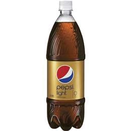 Pepsi Light Caffeine Free No Sugar Cola Soft Drink Bottle 1.25l