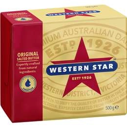 Western Star Original Butter Block 500g