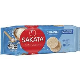 Sakata Rice Crackers Plain 100g