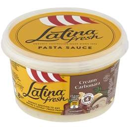 Latina Fresh Creamy Carbonara Pasta Sauce Pasta Sauce 425g