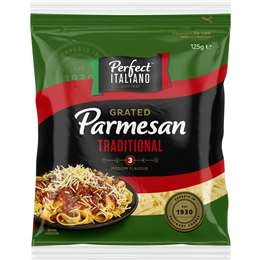 Perfect Italiano Shredded Parmesan 125g