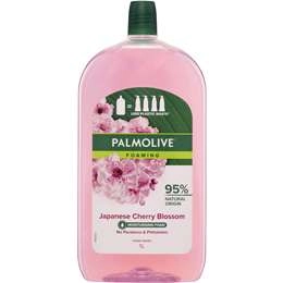 Palmolive Foaming Liquid Hand Wash Refill Japanese Cherry Blossom 1l