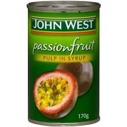 John West Passionfruit Pulp In Syrup 170g