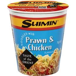 Suimin Chicken & Prawn Noodle Cup 70g