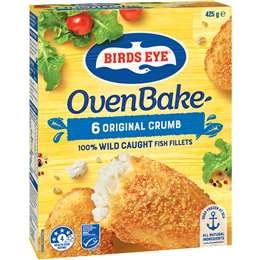 Birds Eye Oven Bake Fish Original Crumb 425g