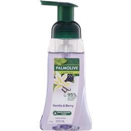 Palmolive Foaming Liquid Hand Wash Pump Vanilla & Berry 250ml