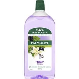 Palmolive Foaming Liquid Hand Wash Vanilla & Berry Refill 500ml