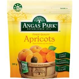 Angas Park Dried Apricots  200g