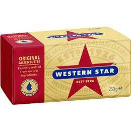 Western Star Original Butter Block 250g