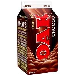 Oak Chocolate Flavoured Milk 600ml