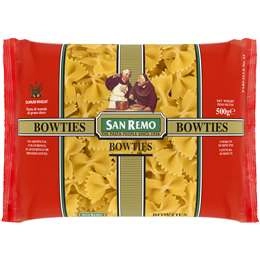 San Remo Bows Ties Pasta No 23 500g