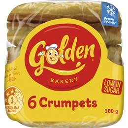 Golden Crumpets Round 6 Pack