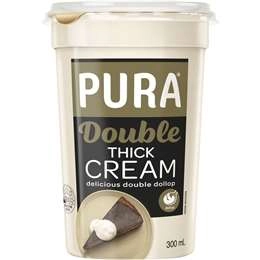 Pura Double Thick Cream Dollop 300ml