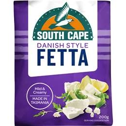 South Cape Danish Style Fetta  200g