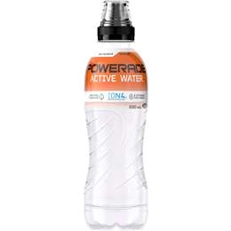 Powerade Active Water Mango Sports Drink Sipper Cap 600ml