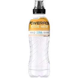 Powerade Active Water Lemon Sports Drink Sipper Cap 600ml