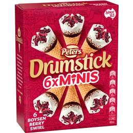 Peters Drumstick Mini Boysen Berry Swirl 6 Pack