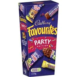 Cadbury Favourites Party Pack Gifting Chocolate 570g