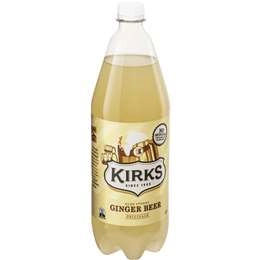 Kirks Ginger Beer Soft Drink Bottle 1.25l