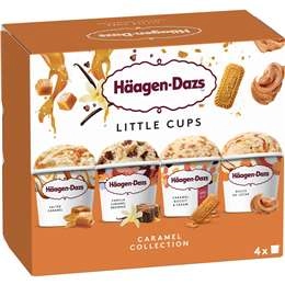 Haagen-dazs Little Cups Caramel Collection 4 Pack